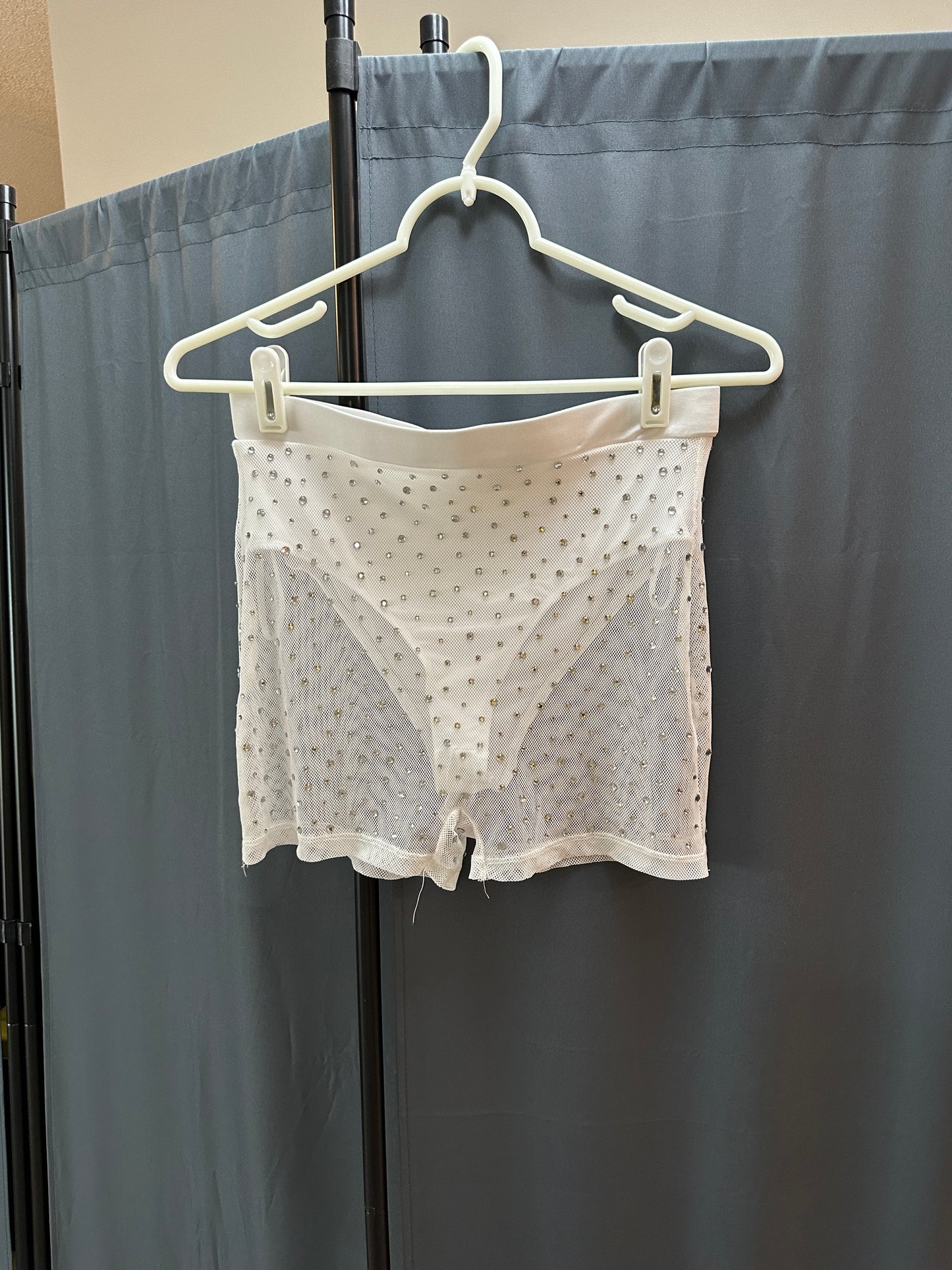 fashion nova rhinestone biker shorts