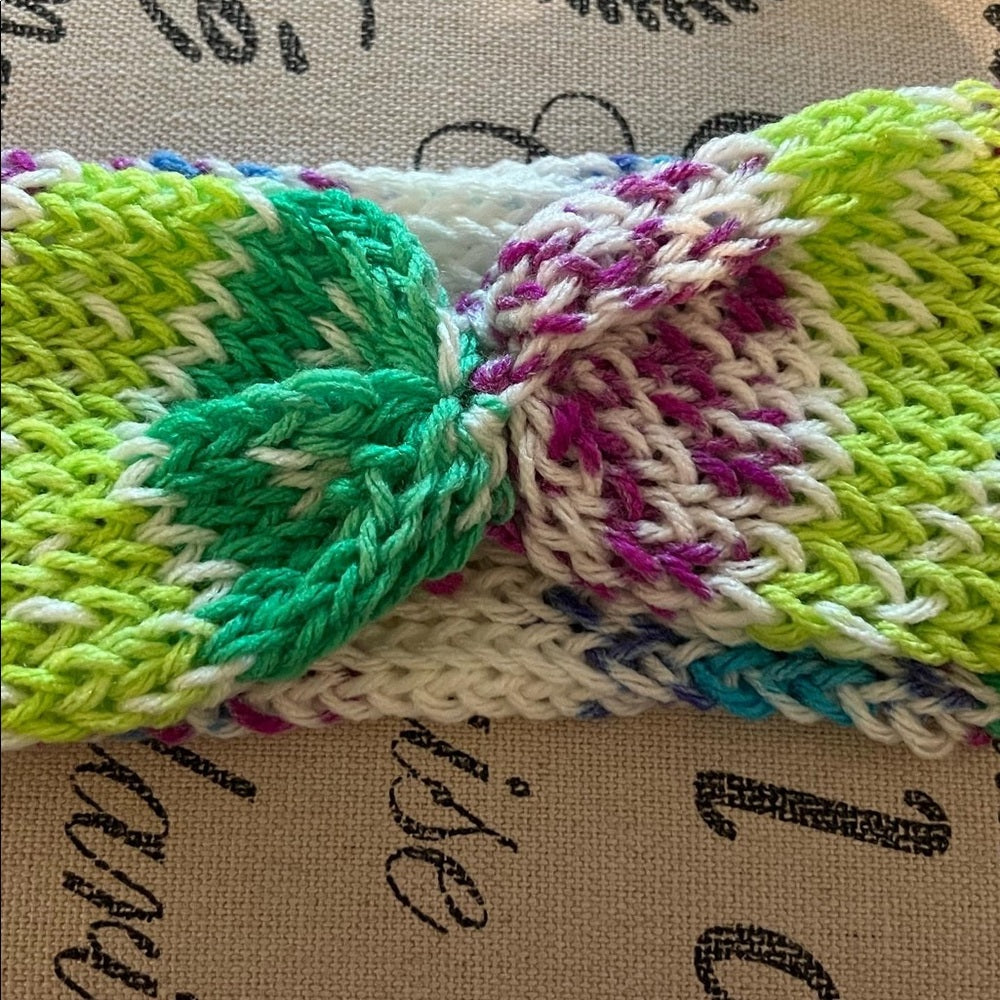 *HANDMADE BY HAZEL knit headband ear warmer