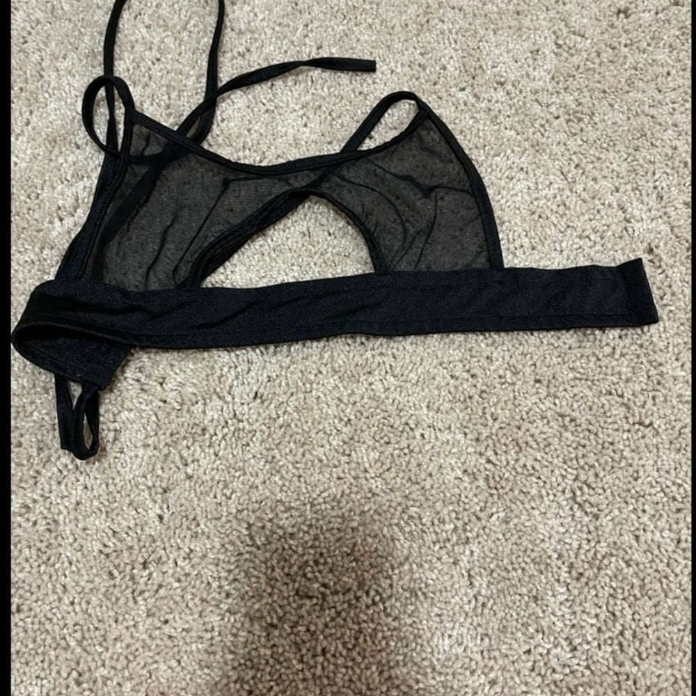 *bralette with cutout