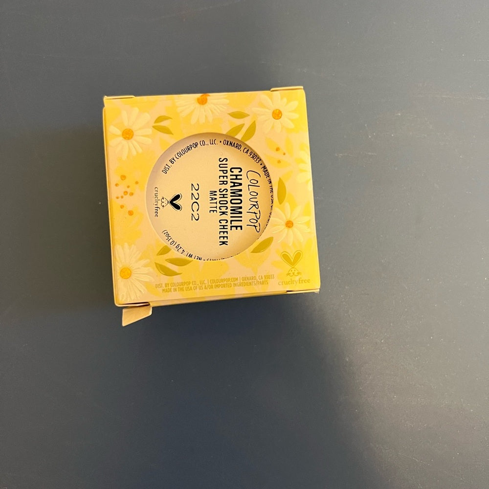 *colourpop blush (chamomile)