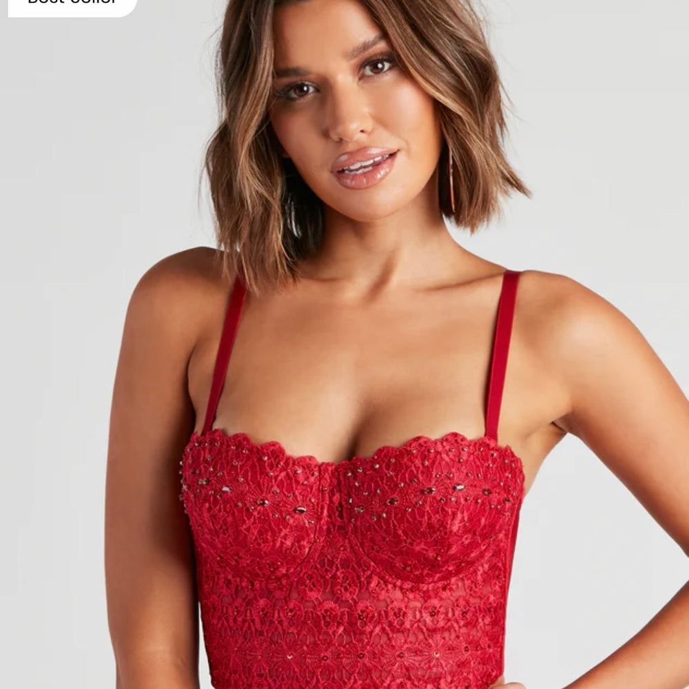 *corset bra crop top