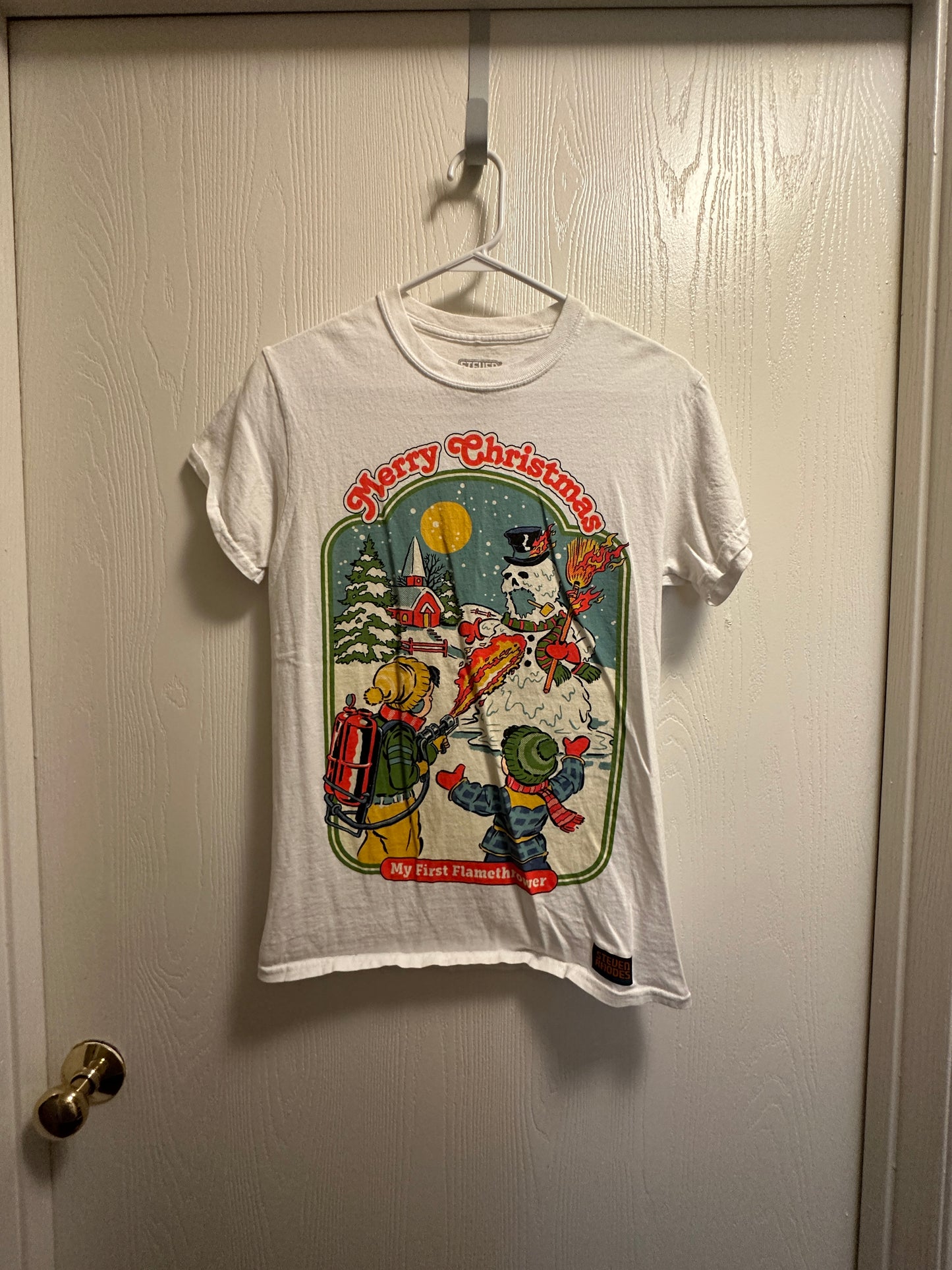 steven rhodes christmas tee