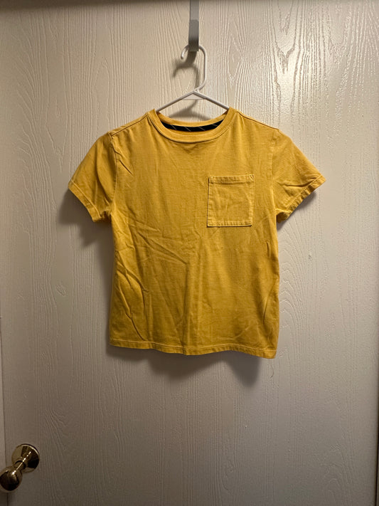 yellow crop top