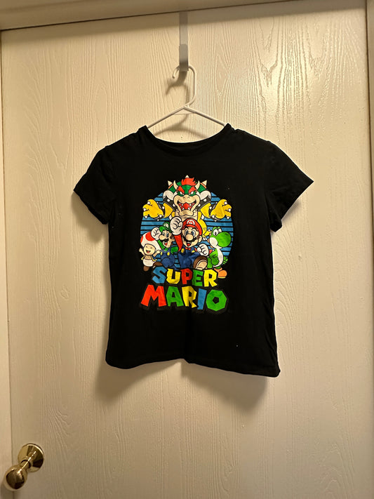 mario crop tee