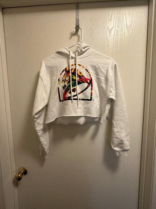 crop taco bell hoodie