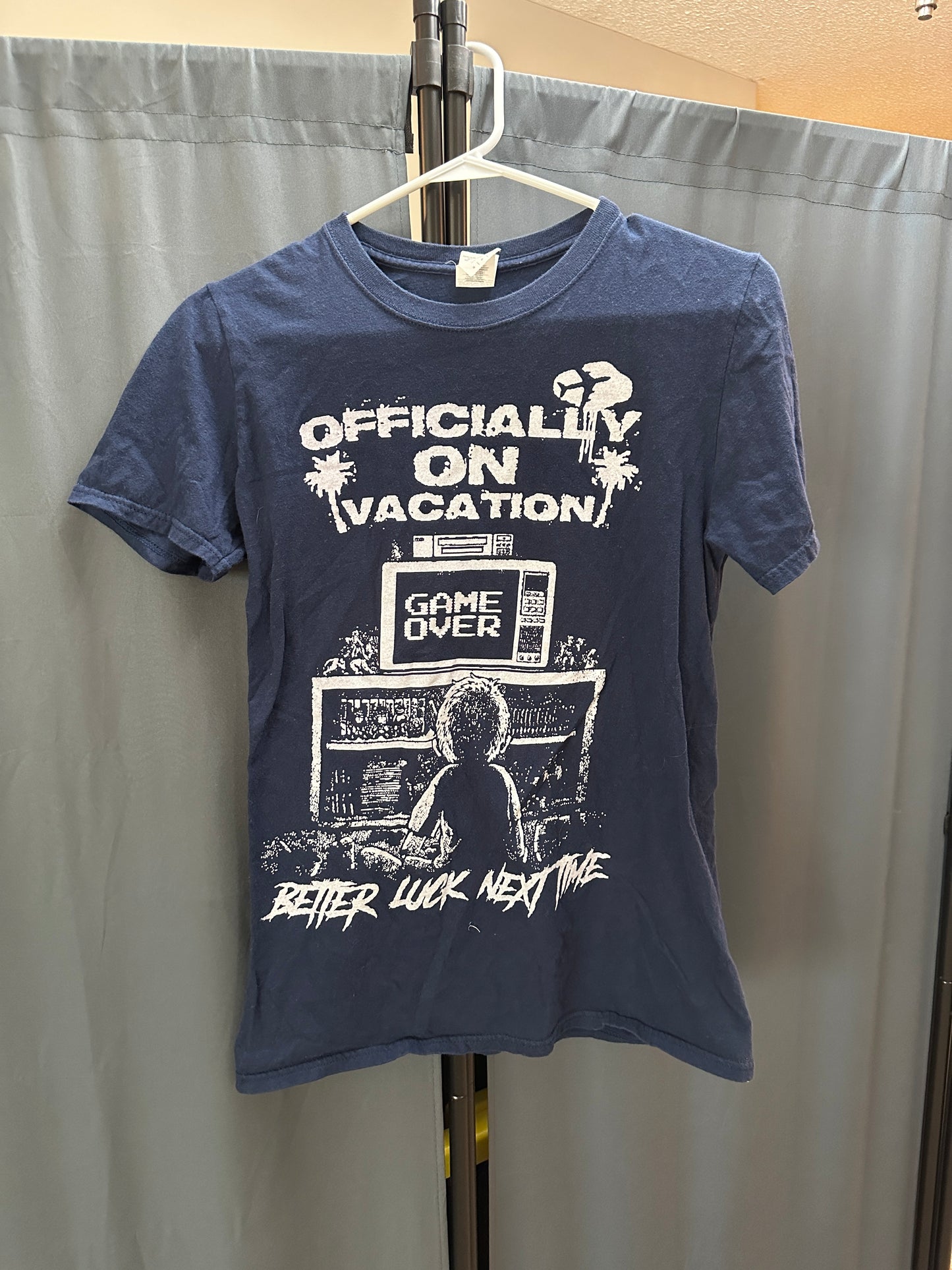 offically on vacation band tee