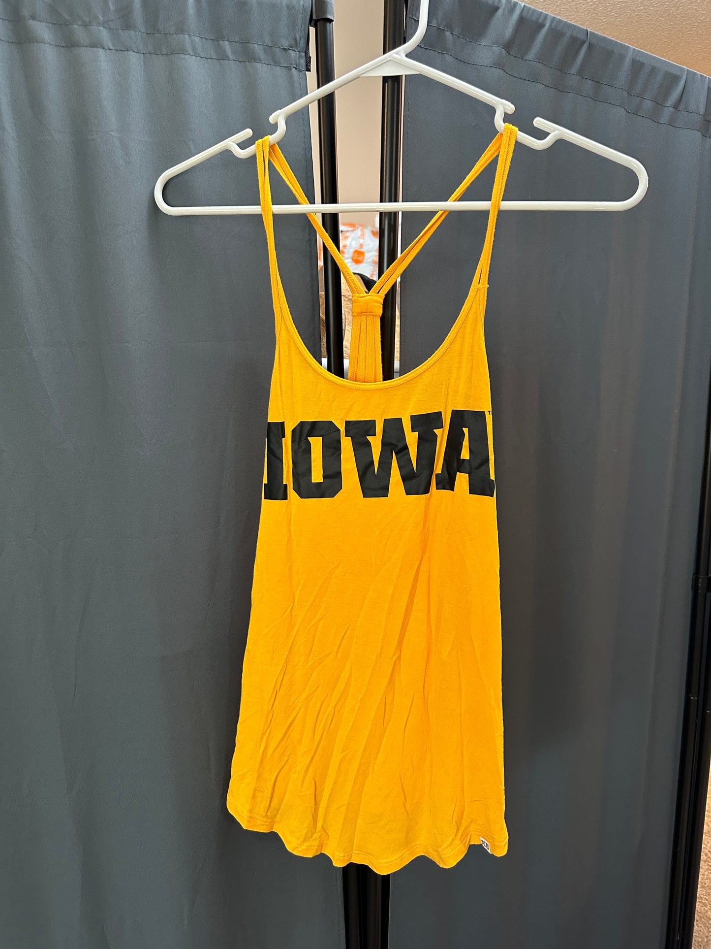 vs pink iowa hawkeye tank top