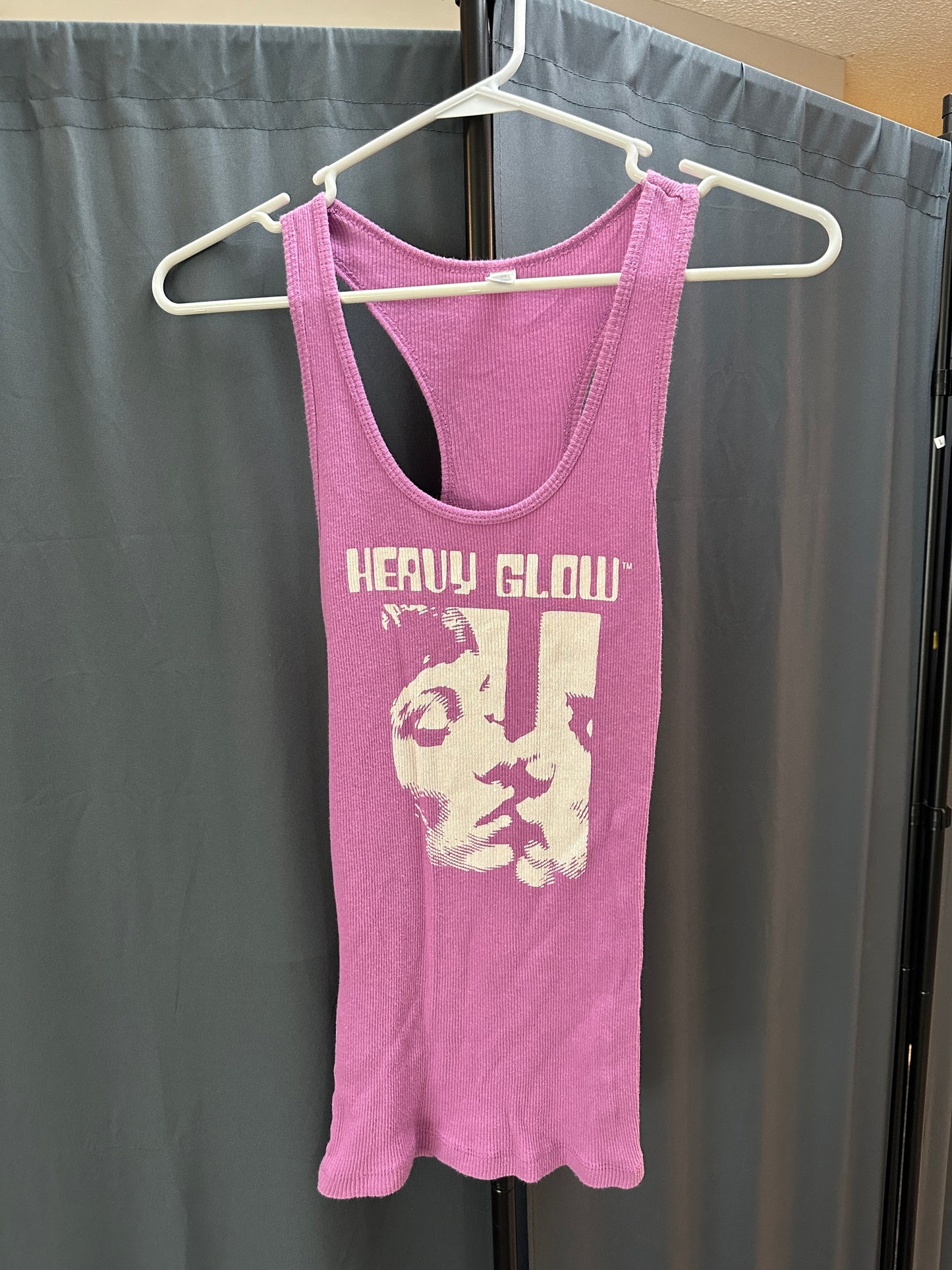 heavy glow tank top