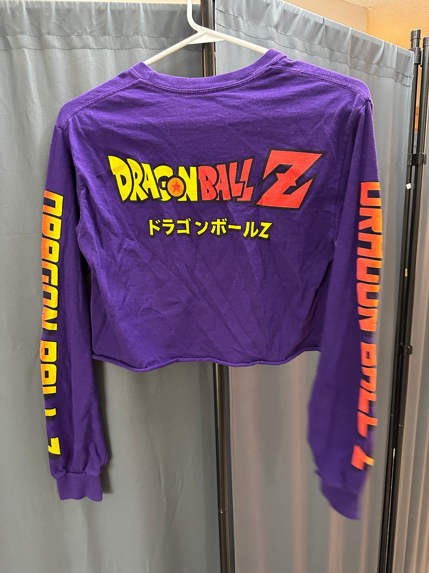 dragonball z crop long sleeve