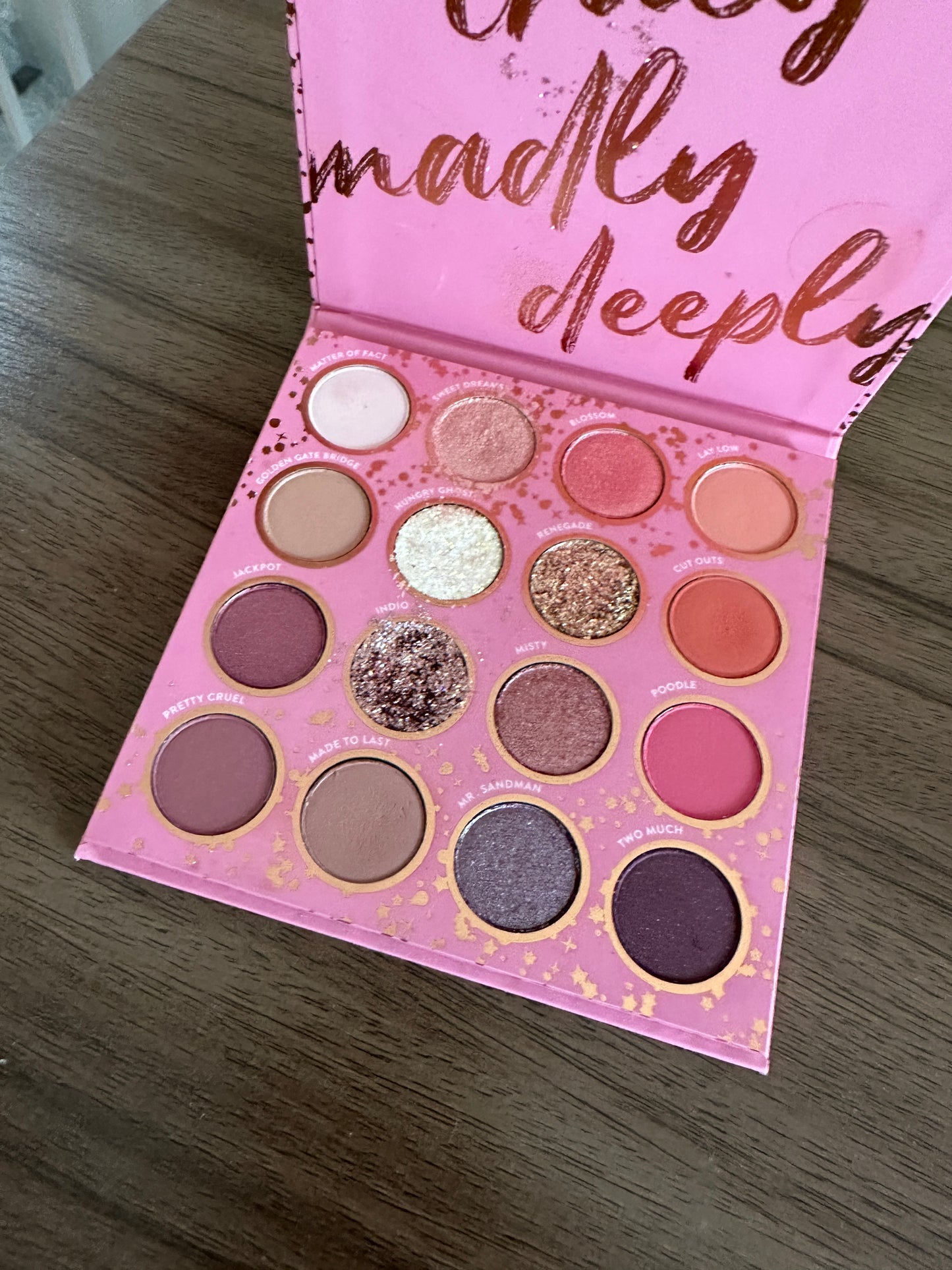 colourpop palette (truly madly deeply)