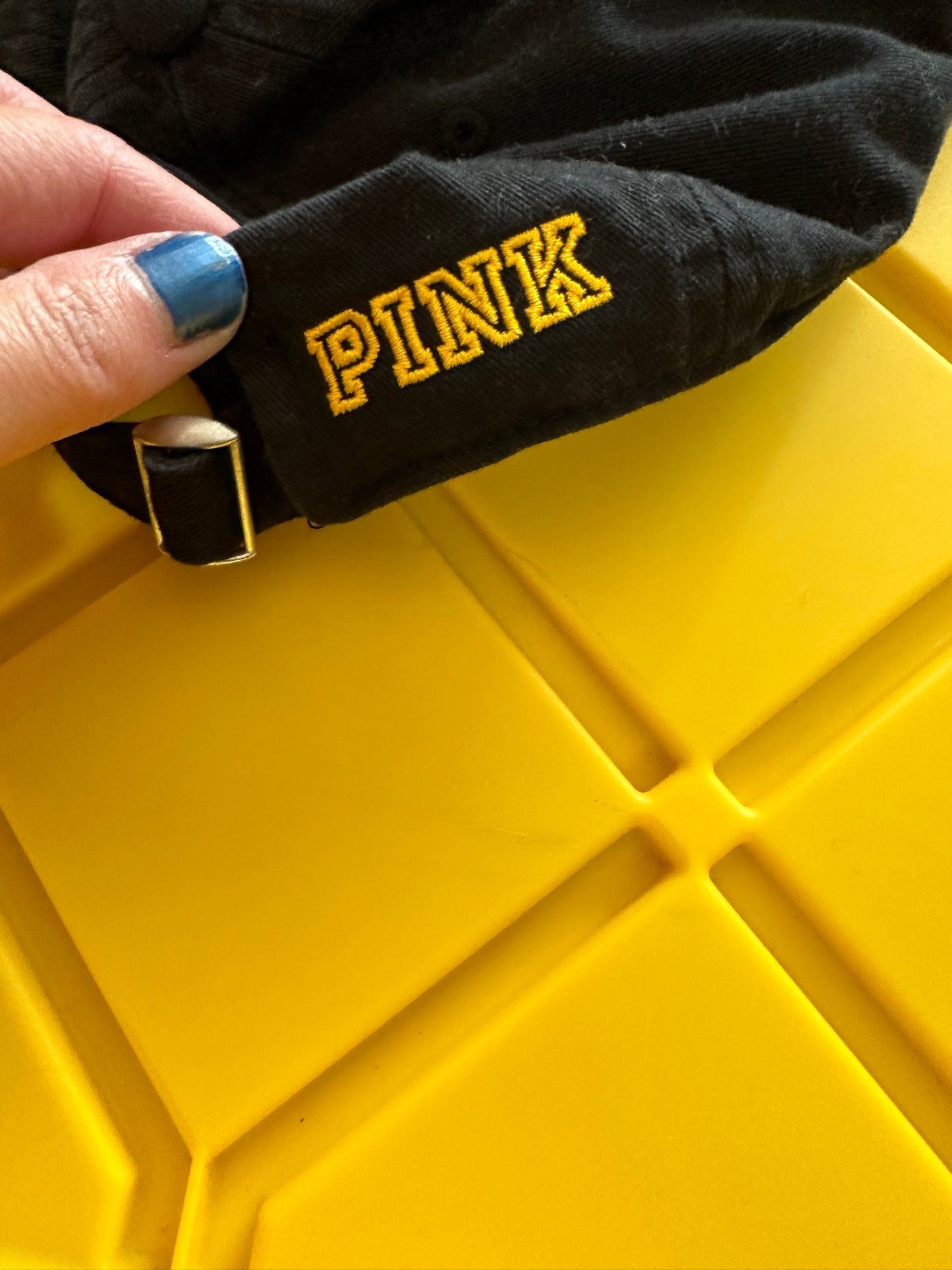 vs pink iowa hawkeye hat