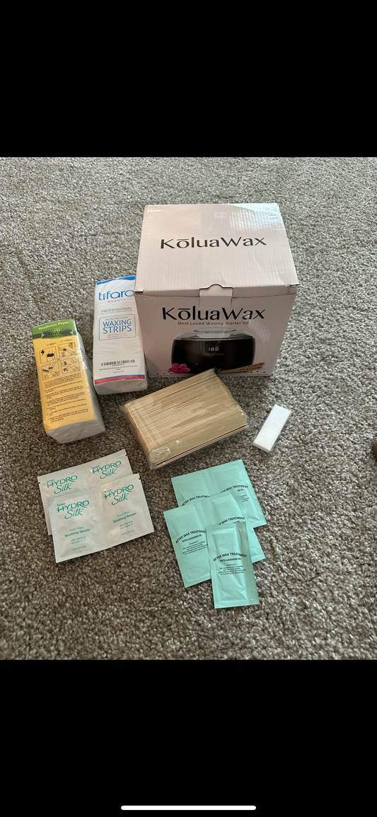 wax kit supplies