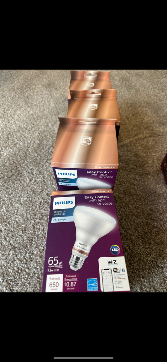 philips hue smart lights (1 per order)