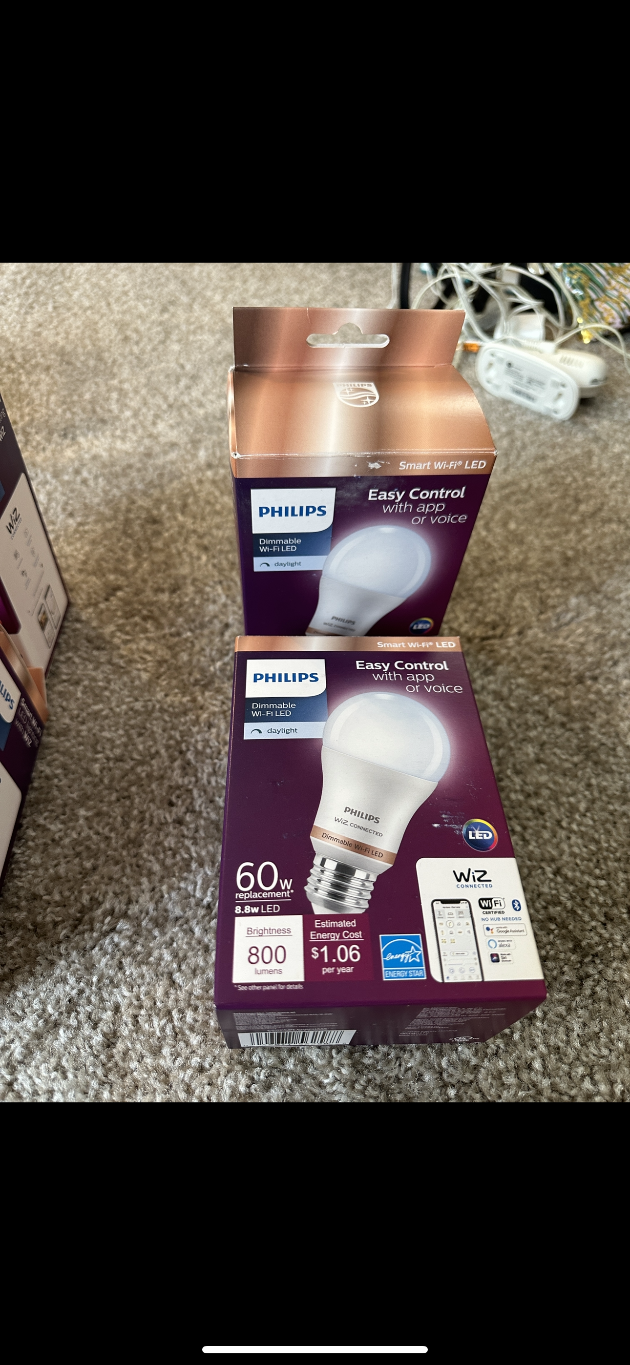 philips hue smart lights (1 per order)