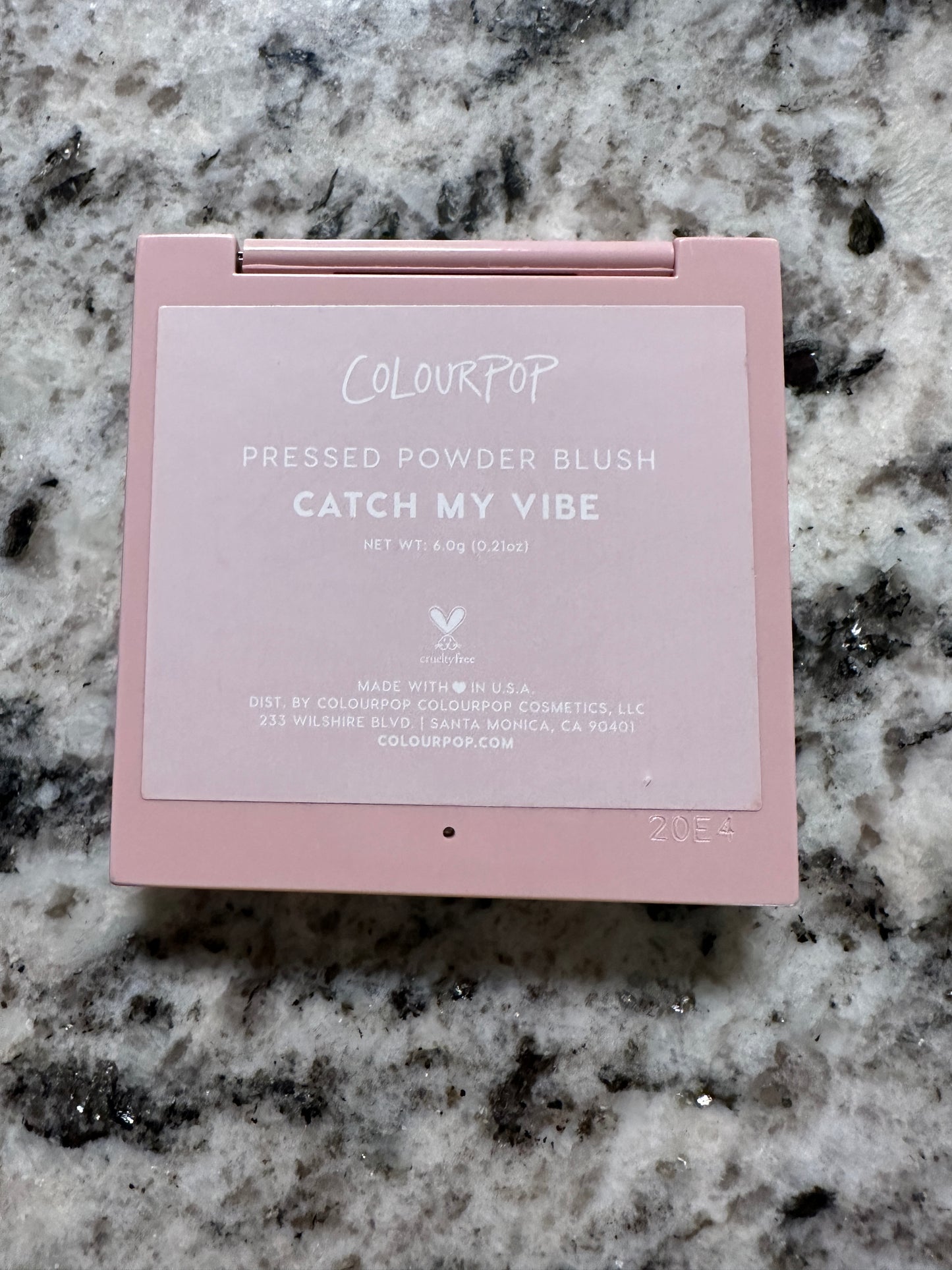 colourpop blush (catch my vibe)