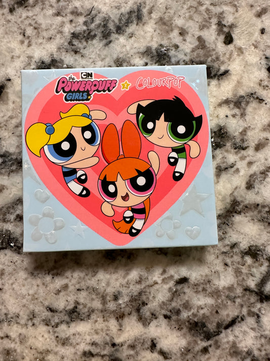 colourpop x powerpuff girls blush (fighting crime)