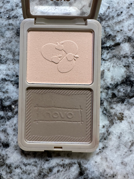 asian branded bronzer and setting powder