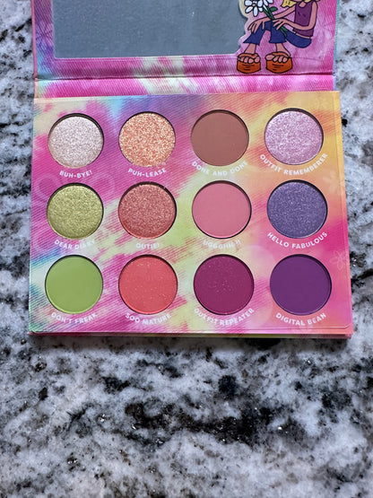 colourpop x lizzie mcguire palette