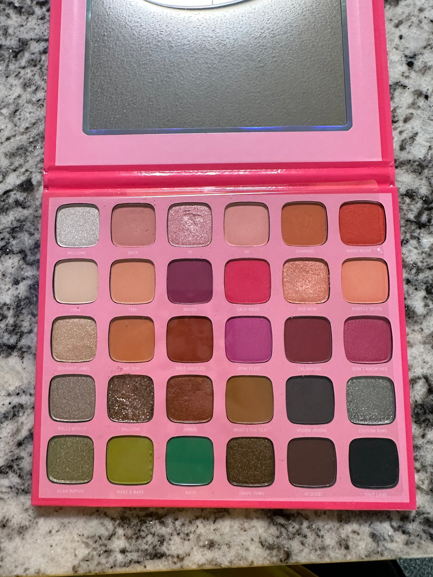 morphe x jeffree star palette