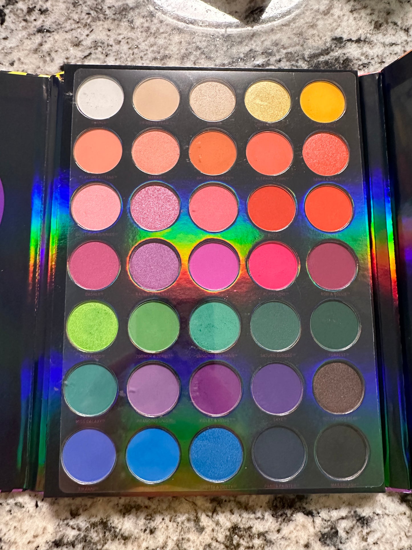 morphe x lisa frank palette