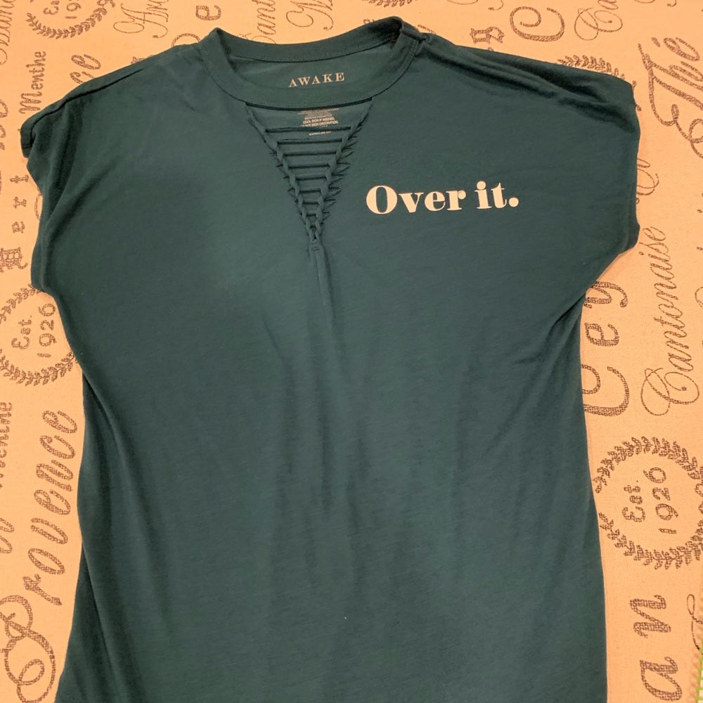 *Over It tee