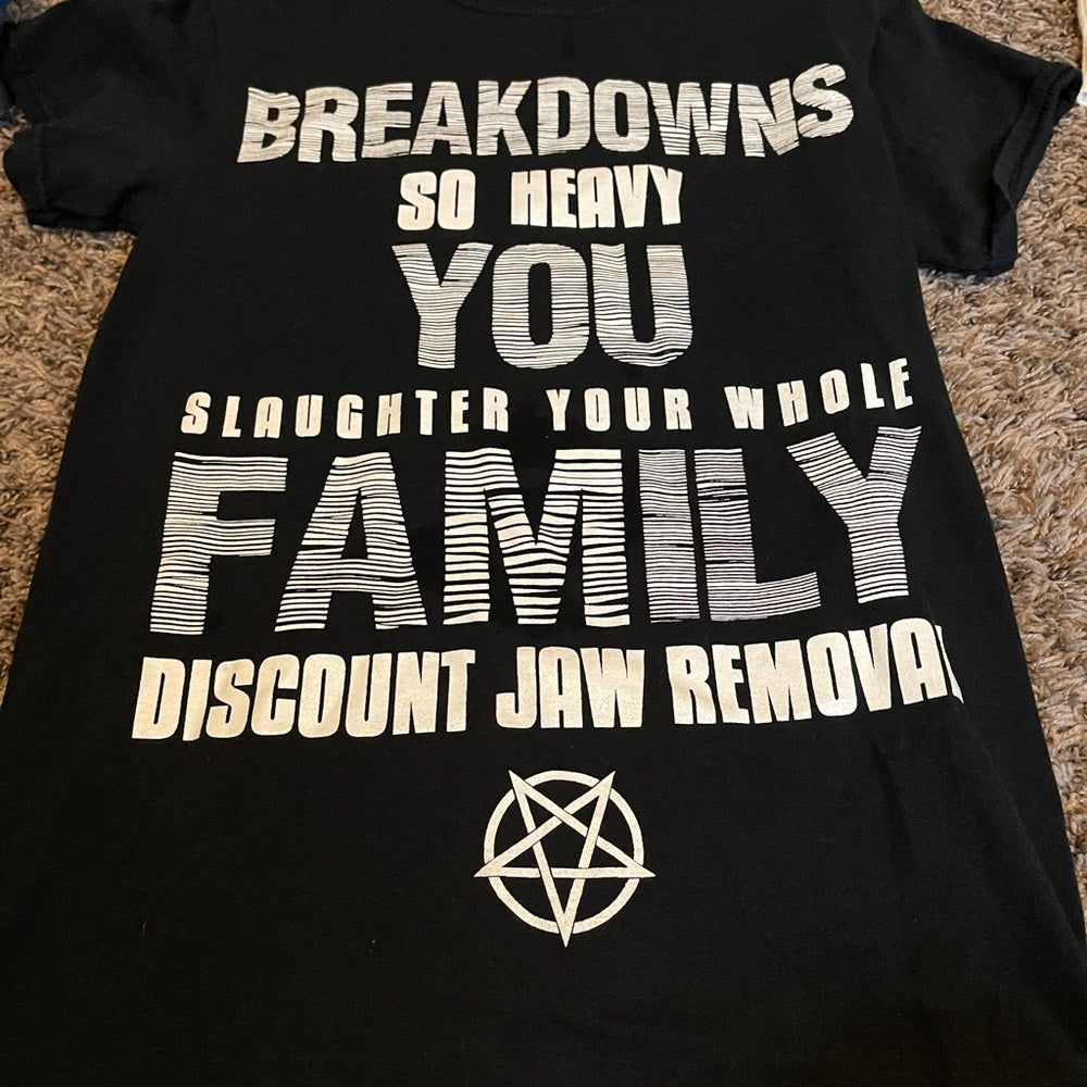 *discount jaw remover tee