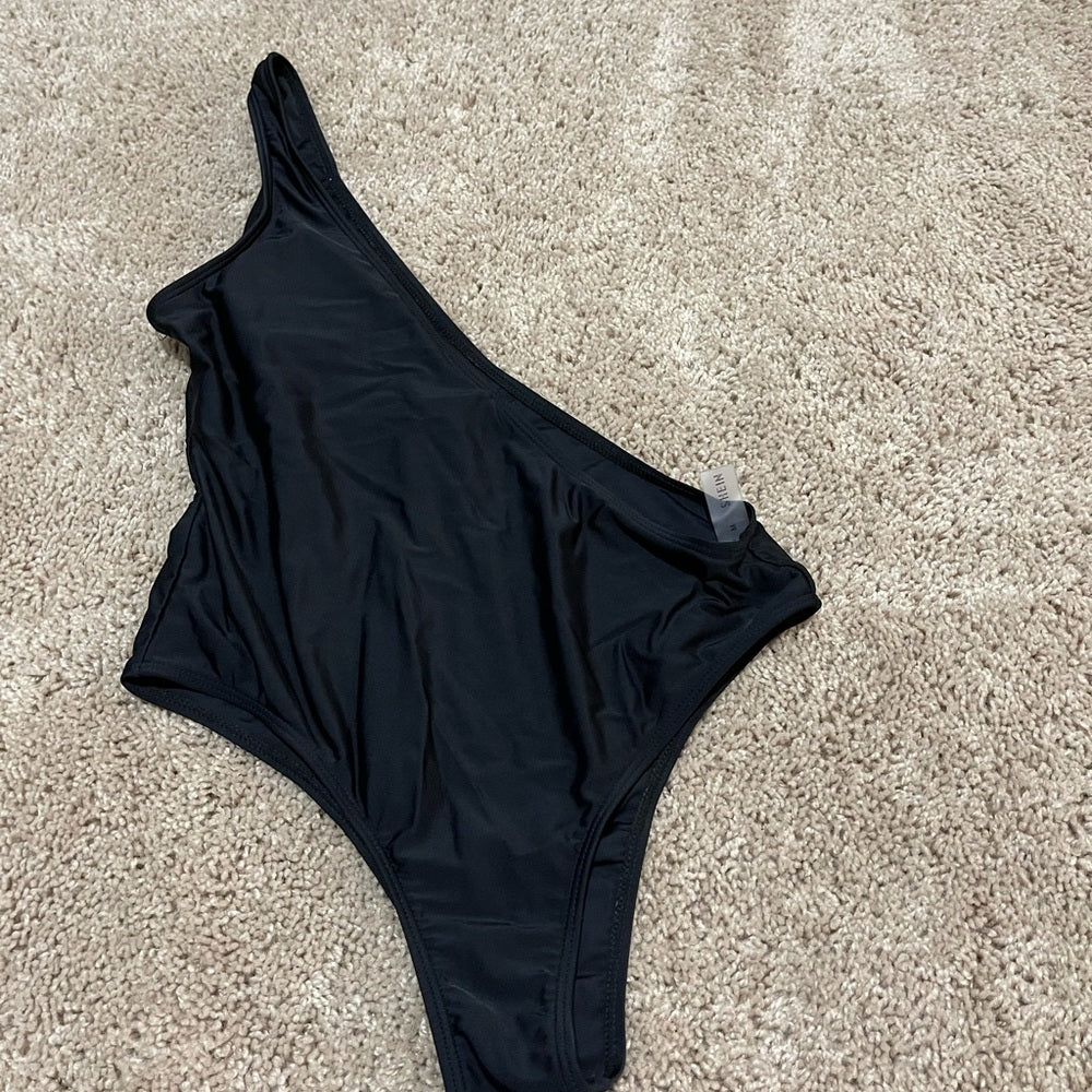 *half one piece swimsuit