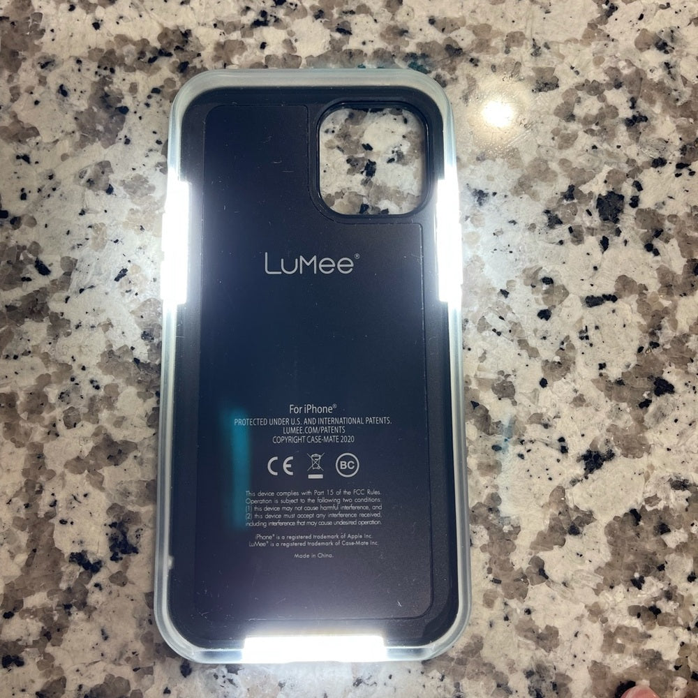 *lumee light up iphone 12 pro max case