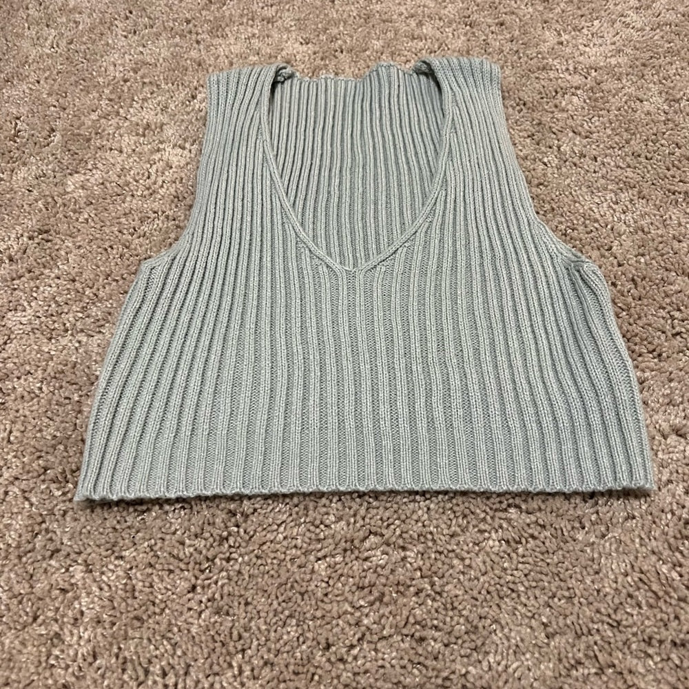 *crop tank sweater