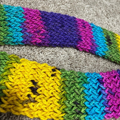 *HANDMADE BY HAZEL knit scarf