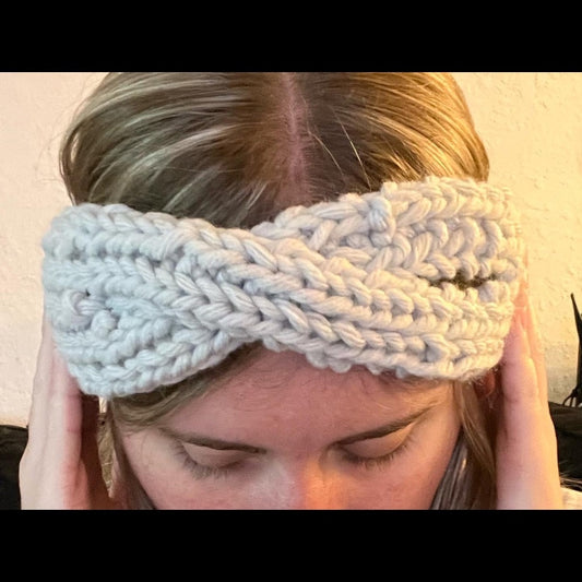 *HANDMADE BY HAZEL knit headband ear warmer