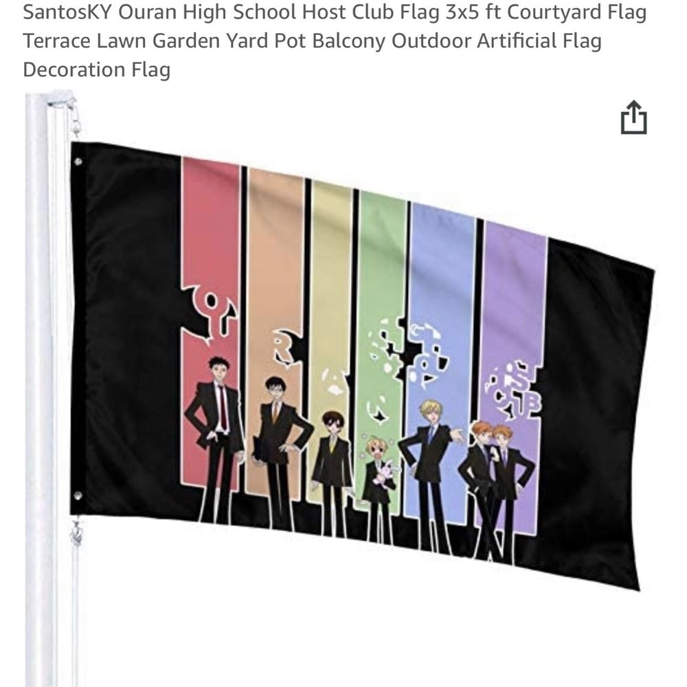 *ouran high school host club flag