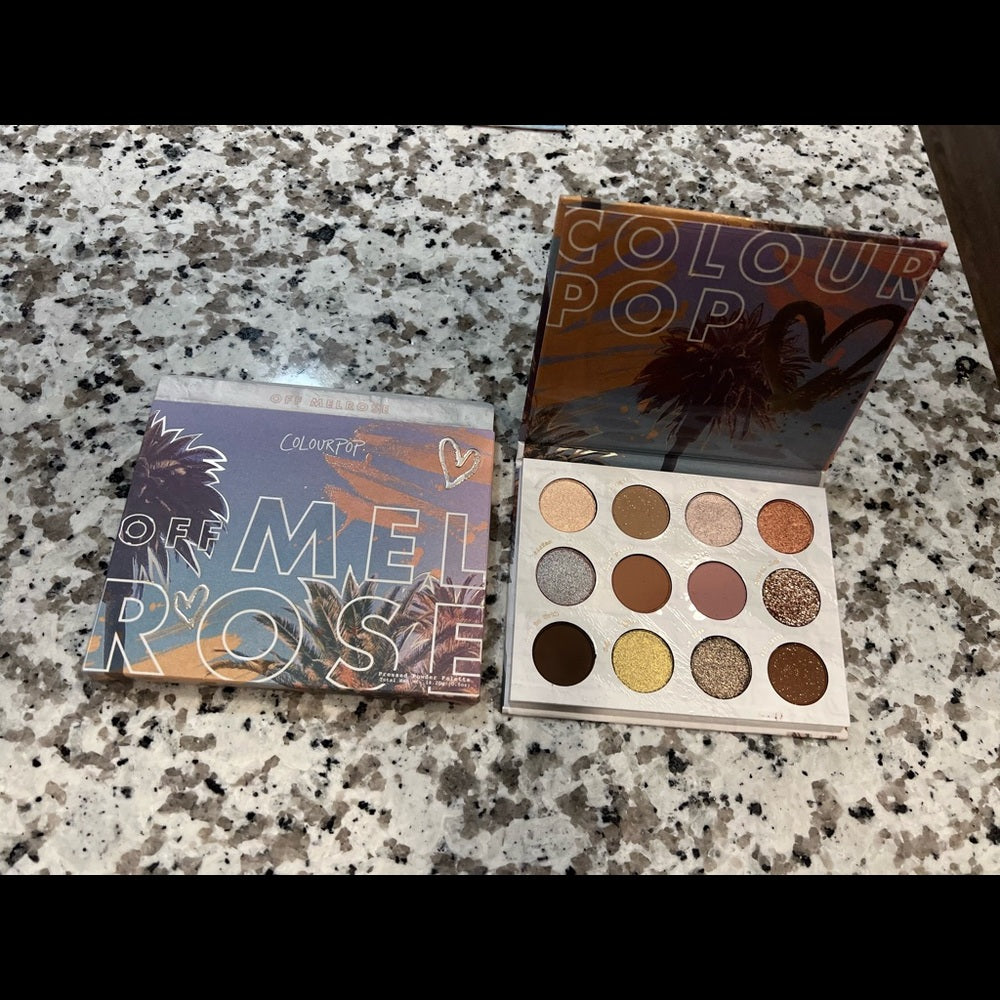 *colourpop eyeshadow palette (melrose)