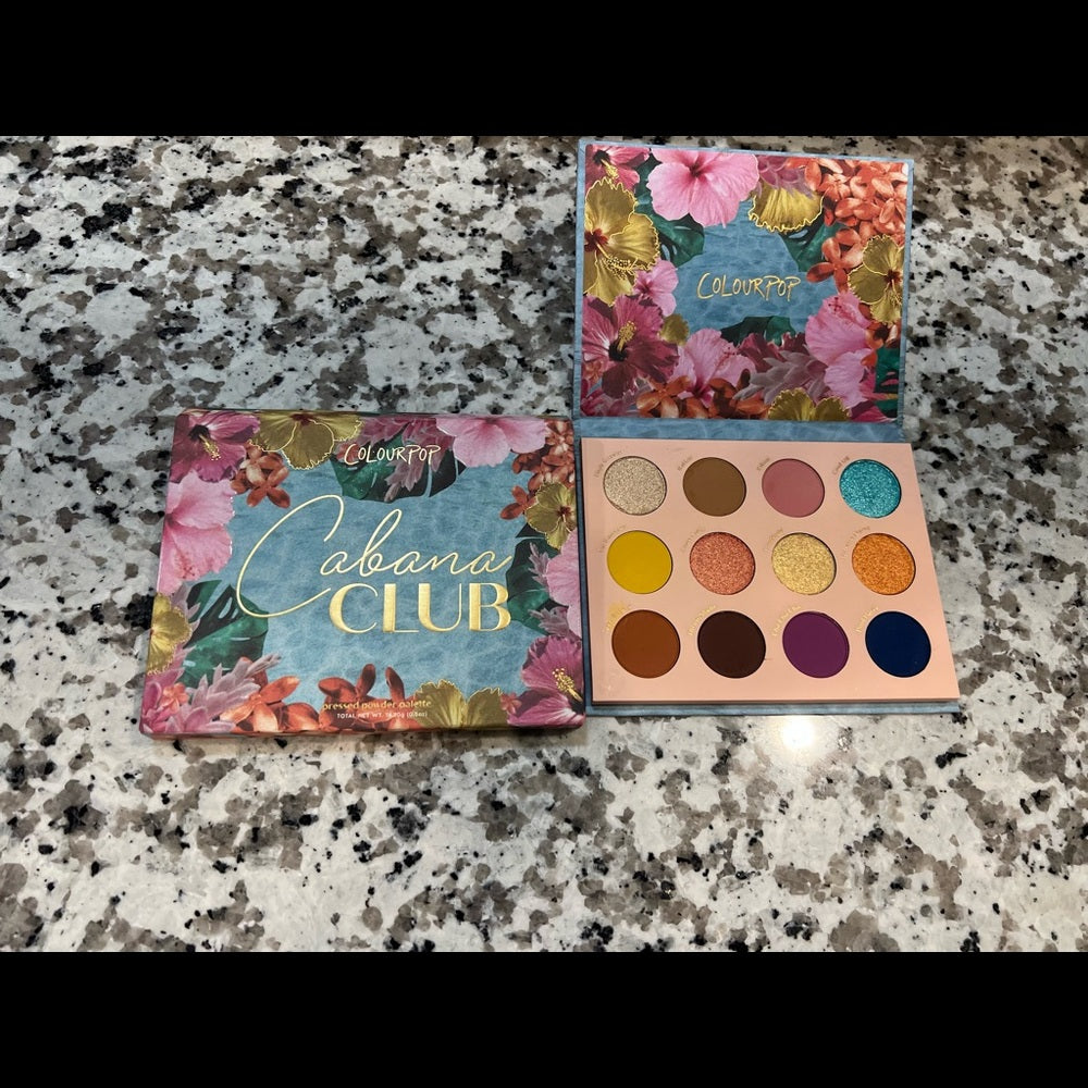 *colourpop eyeshadow palette (cabana club)