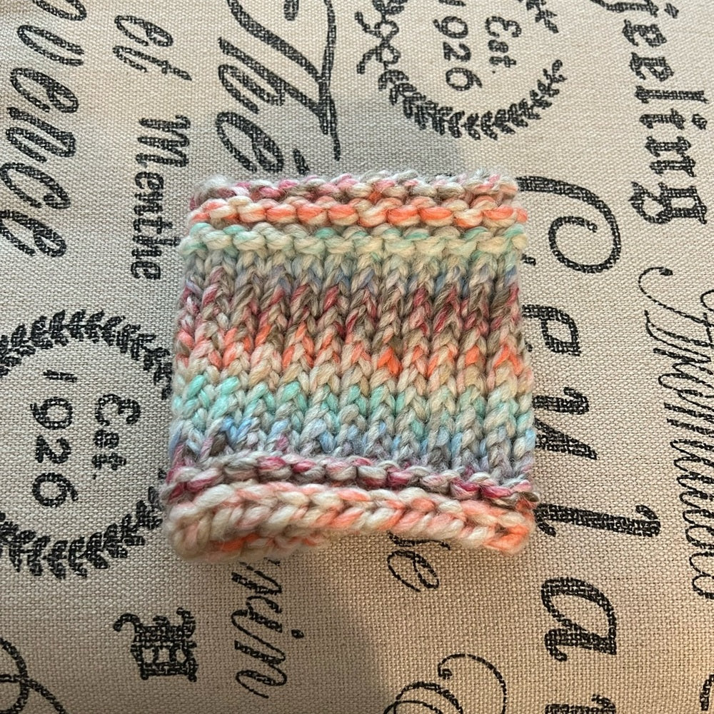 *HANDMADE BY HAZEL knit coozie