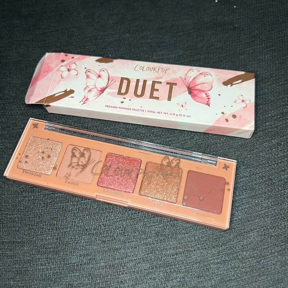 *colourpop eyeshadow palette (duet)