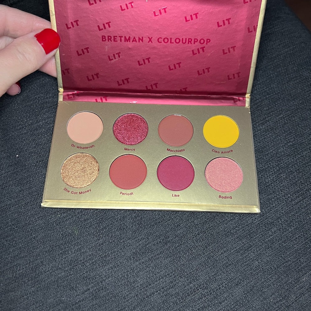 *colourpop x bretman rock palette