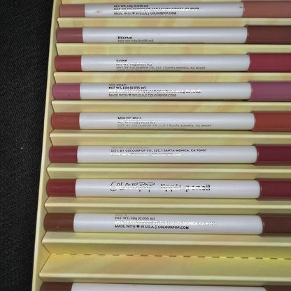 *colourpop lip liner bundle