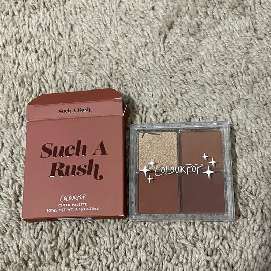 *colourpop face quad (such a rush)