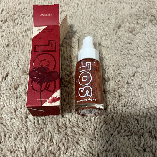 *colourpop shimmer oil (sangria)