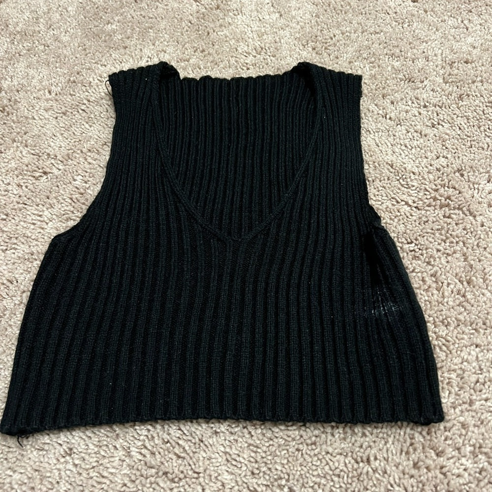 *crop tank sweater