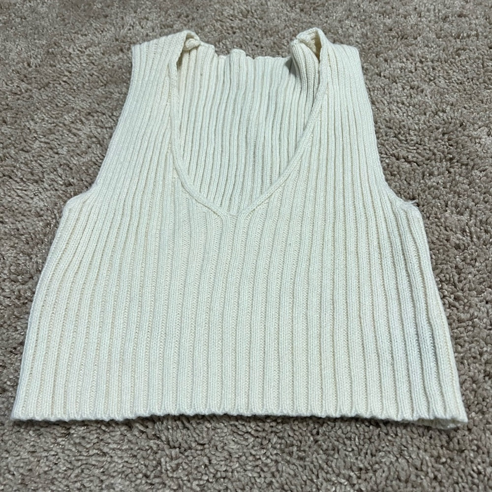 *crop tank sweater