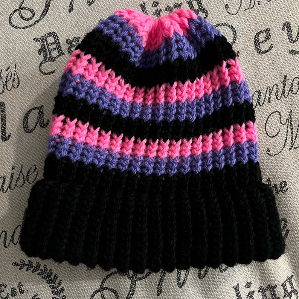 *HANDMADE BY HAZEL knit beanie