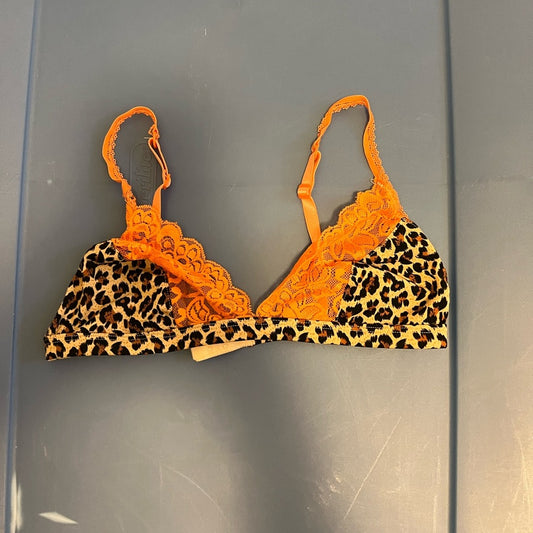 *orange and leopard bralette