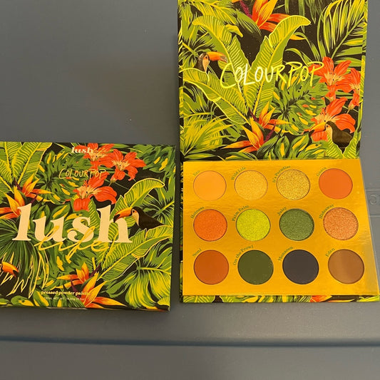 *colourpop eyeshadow palette (lush life)