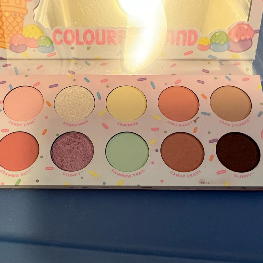 *colourpop x candyland eyeshadow palette