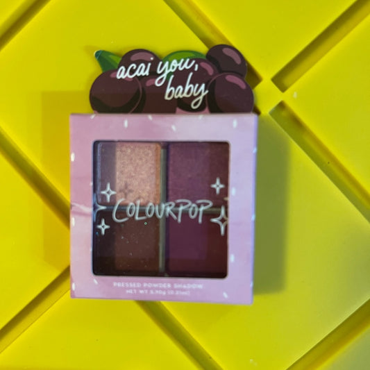 *colourpop eyeshadow palette (acai you baby)