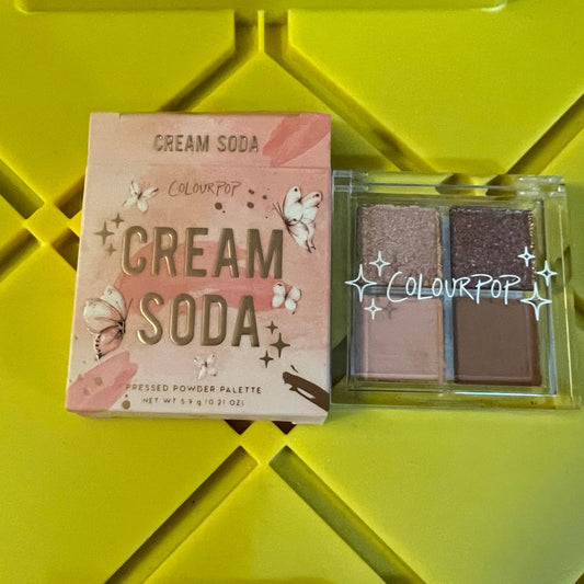 *colourpop eyeshadow palette (cream soda)