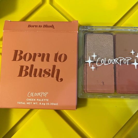 *colourpop face palette (born to blush)