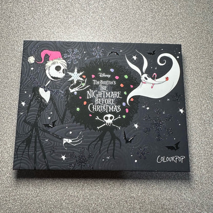 *colourpop x nightmare before christmas palette